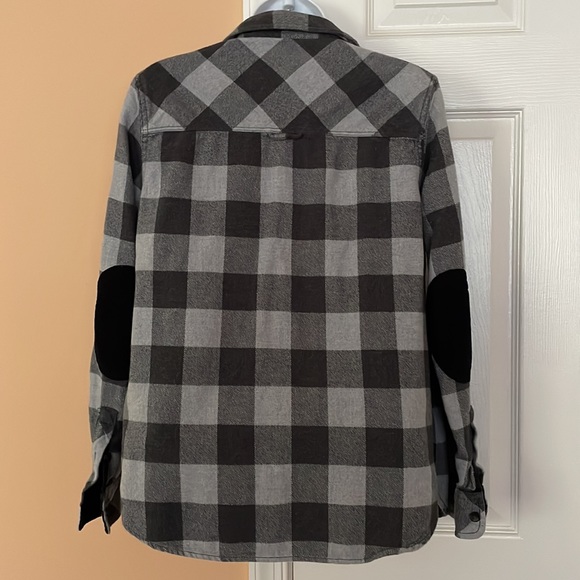 Roots Canada Flannel Button Up Shirt - Picture 3 of 6